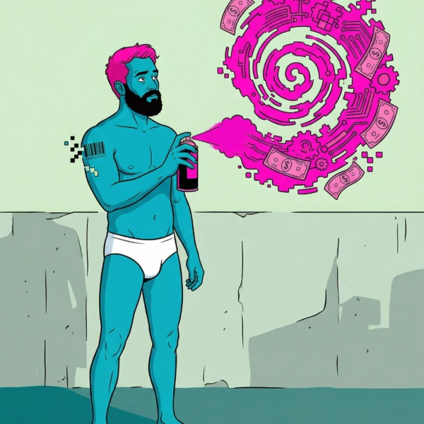 Pink Punk #018 — obra de Garbi KW
