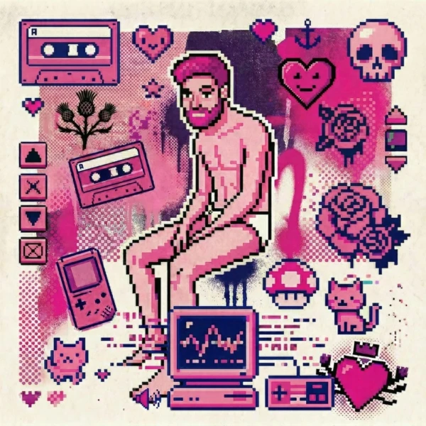 Pink Punk #100 · Emulated Affection — obra de Garbi KW