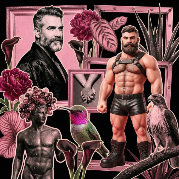 Pink Punk #107 · Black Static Heat — obra de Garbi KW