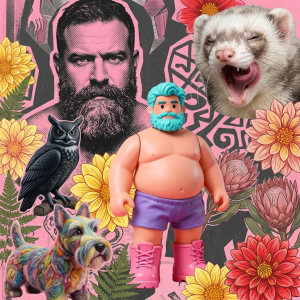 Pink Punk #109 · Weight Inside Matter — obra de Garbi KW