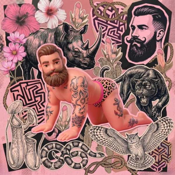 Pink Punk #138 · Level Up or Die — obra de Garbi KW