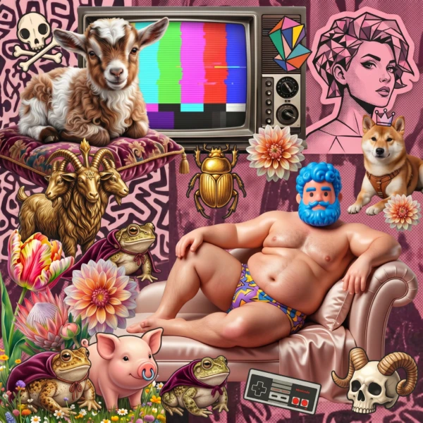 Pink Punk #140 · Mainframe Kawaii Riot — obra de Garbi KW