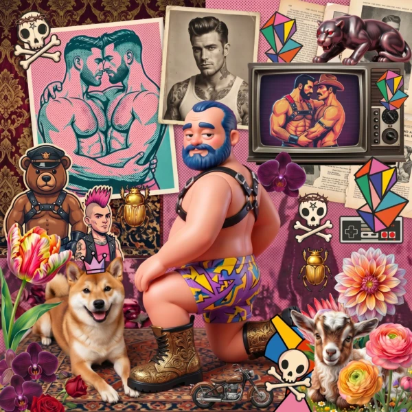 Pink Punk #152 · Sad Boys Love Loud Music — obra de Garbi KW