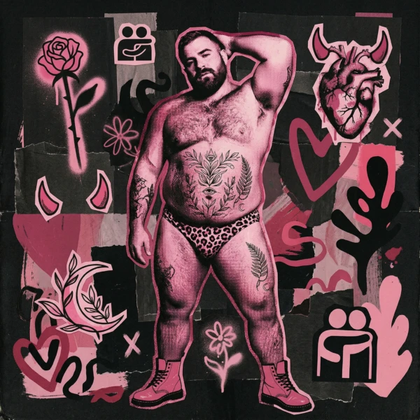 Pink Punk #178 · Flesh Against the Noise — obra de Garbi KW