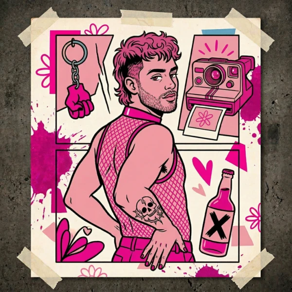 Pink Punk #183 — obra de Garbi KW