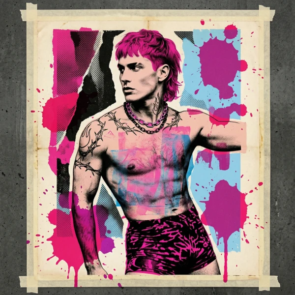 Pink Punk #252b — obra de Garbi KW