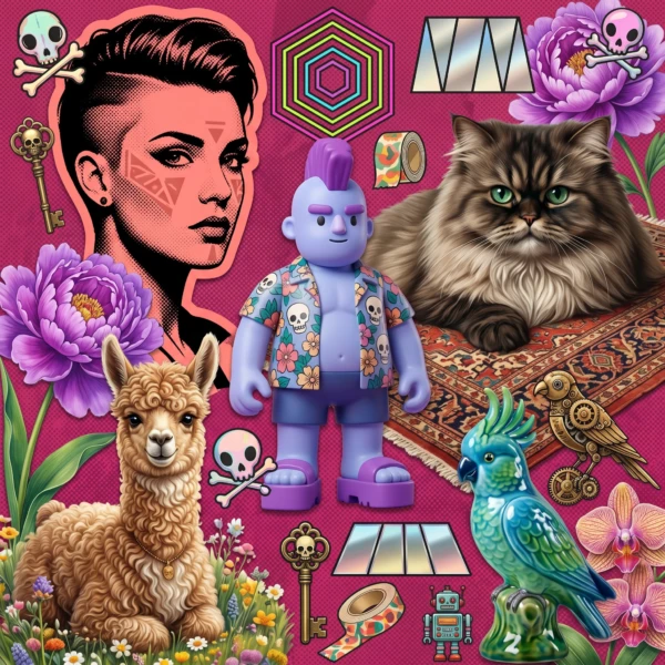 Pink Punk #277 — obra de Garbi KW