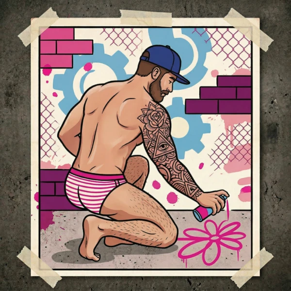 Pink Punk #347 — obra de Garbi KW