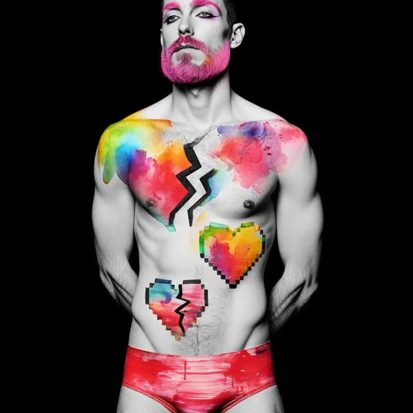 Queer People #024 — obra de Garbi KW
