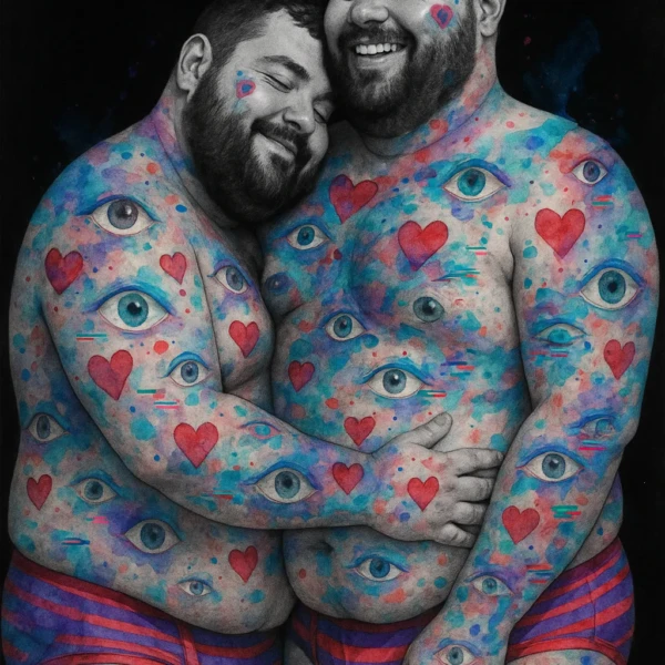 Queer People #089 — obra de Garbi KW