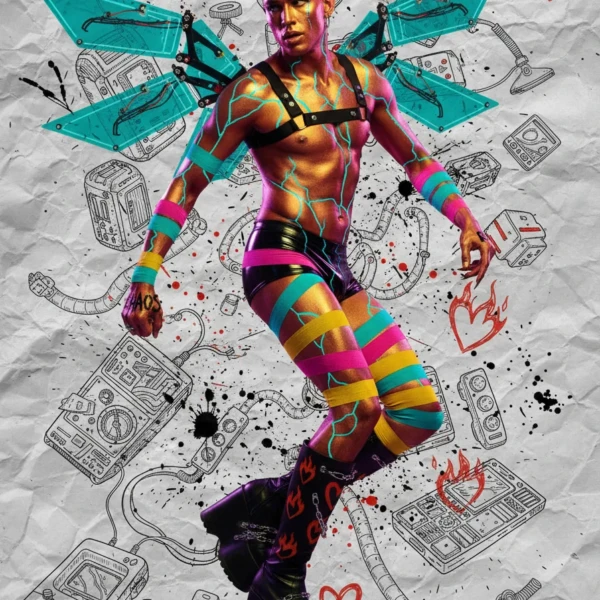 Queer People #233 — obra de Garbi KW