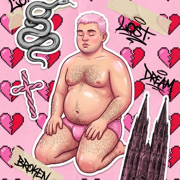 Queer People #464 — obra de Garbi KW
