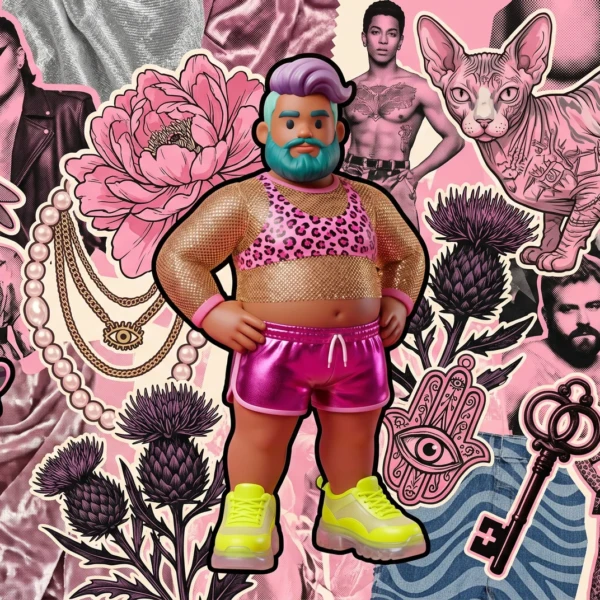 Queer People #977 — obra de Garbi KW