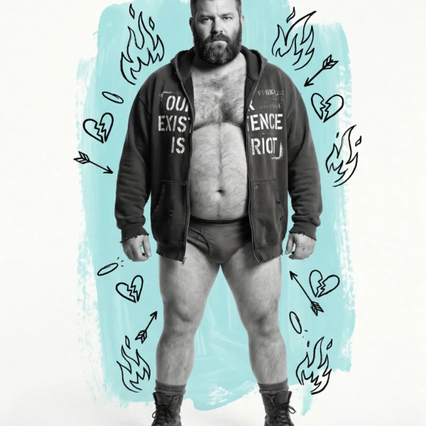 Queer People #1307 — obra de Garbi KW